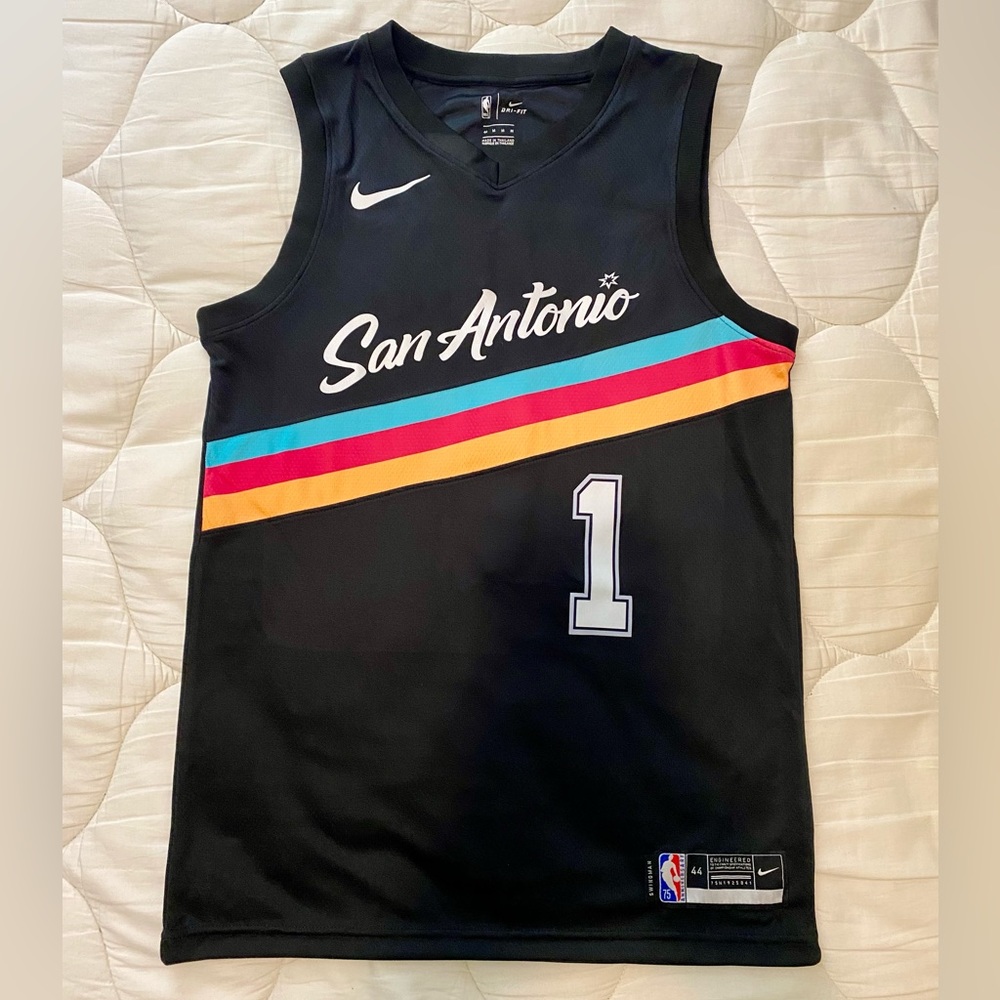 NWOT Spurs Lonny Walker IV City Edition Jersey Size M